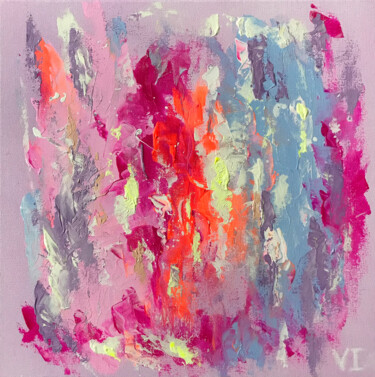 绘画 标题为“SPRING” 由Victoria Izvolskaya, 原创艺术品, 丙烯 安装在木质担架架上