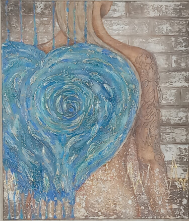 portrait of ALICE Ζωγραφική με τίτλο "portrait of ALICE" από Margarita Kharitonova, Αυθεντικά έργα τέχνης, Ακρυλικό Τοποθετήθηκε στο Ξύλινο φο…
