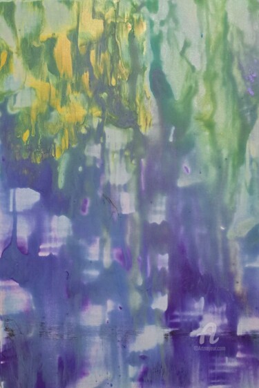 Pintura intitulada "Obraz akrylowy pt U…" por Ewa Mościszko, Obras de arte originais, Acrílico