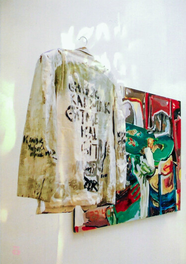 Let The Last Comer Close The Door! Installation Sculpture intitulée "Let The Last Comer…" par Göknil Gümüş Sungurtekin, Œuvre d'art originale, Huile