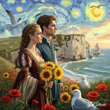 Digital Arts titled "emotion637" by Jean-Luc Garcés, Original Artwork, AI generated image