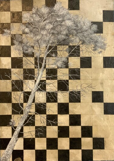 "Pin 12370605" başlıklı Tablo Cyrille Borgnet Dupont tarafından, Orijinal sanat, Zamklı boya Ahşap panel üzerine monte edilm…