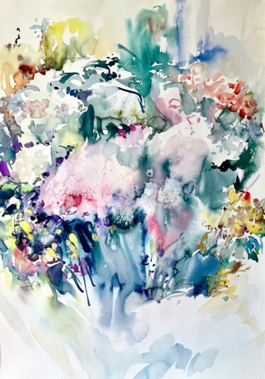 「Garden」というタイトルの絵画 Елена Гордиевскаяによって, オリジナルのアートワーク, 水彩画