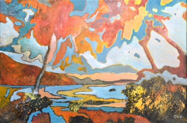 "effet de lumière" başlıklı Tablo Claire Biette tarafından, Orijinal sanat, Akrilik Ahşap Sedye çerçevesi üzerine monte edil…