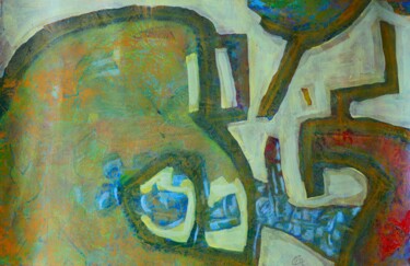 "Arthambie" başlıklı Tablo Philippe Casaubon tarafından, Orijinal sanat, Petrol