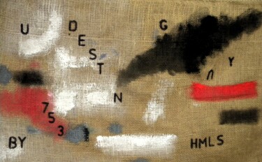 绘画 标题为“Destiny ( Homeless…” 由Irvin Grassi, 原创艺术品, 丙烯
