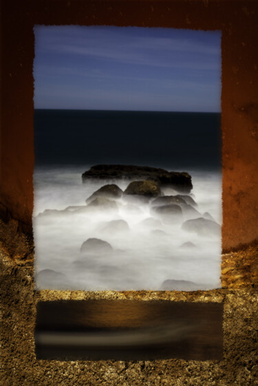 Fotografia intitulada "Vague à l'âme" por Jean-Pierre Maillet, Obras de arte originais, colagem digital