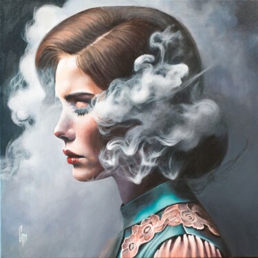 ""Fog"" başlıklı Tablo Mrs Steamcloudy tarafından, Orijinal sanat, Akrilik