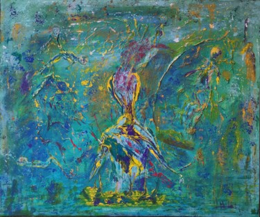 "Pensées funestes" başlıklı Tablo Laurent Mulot tarafından, Orijinal sanat, Akrilik Ahşap Sedye çerçevesi üzerine monte edil…