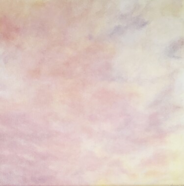 Pittura intitolato "Nuages (old 4)" da Naomi Dewdney, Opera d'arte originale, Acrilico