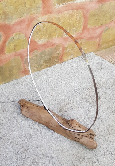 Design titled "La Bois Flotté-Led" by Laure Bernardinis, Original Artwork, Luminaire