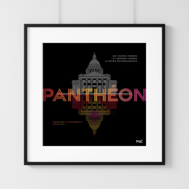 "Panthéon" başlıklı Dijital Sanat Monira Sophan De Cuadra (Msc) tarafından, Orijinal sanat, 2D Dijital Çalışma