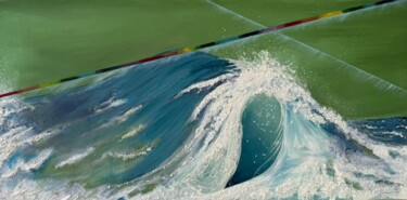 Peinture intitulée "Energia" par Maria Scornaienchi, Œuvre d'art originale, Acrylique Monté sur Châssis en bois