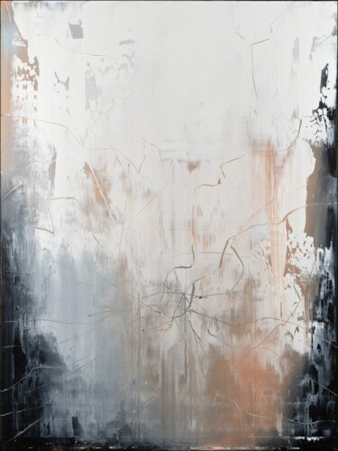Across the Line Peinture intitulée "Across the Line" par Nemanja Nikolic, Œuvre d'art originale, Acrylique Monté sur Châssis en bois