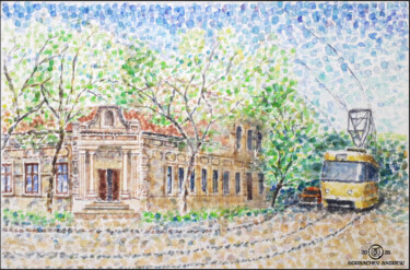 Arutyn Megerdych Burkhachev's Bakery (Bakery No. 3) Картина под названием "Arutyn Megerdych Bu…" - Andrew Gorbachev, Подлинное произведение искусства, Акварель