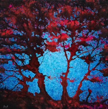 Pittura intitolato "Collection "The for…" da Pierre-Luc Poujol, Opera d'arte originale, Acrilico Montato su Telaio per barel…