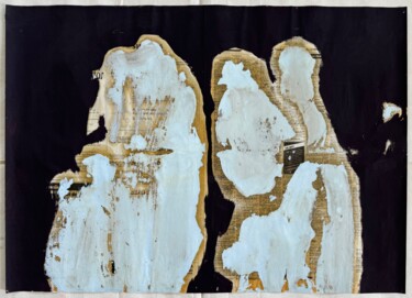 Peinture intitulée "Newsoil 4" par Birgit Karg, Œuvre d'art originale, Gouache