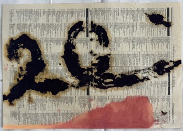 Peinture intitulée "Newsoil 8" par Birgit Karg, Œuvre d'art originale, Gouache
