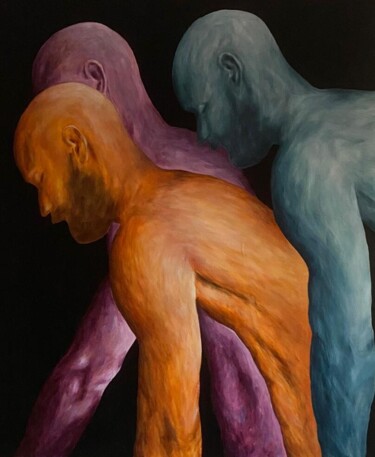 绘画 标题为“Multiples” 由Adriano Scarano, 原创艺术品, 丙烯