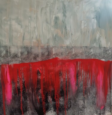 绘画 标题为“Blut” 由Vinja Bergmann, 原创艺术品, 丙烯