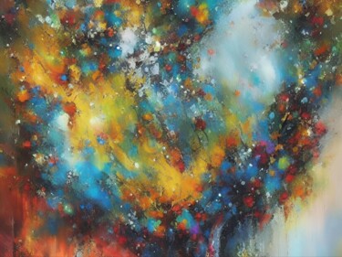 数字艺术 标题为“Mystical explosion” 由Meahau, 原创艺术品, AI生成的图像