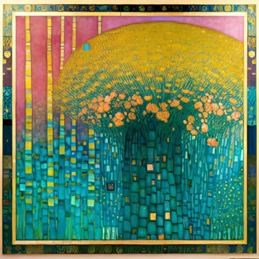 Digital Arts titled "Mystical colorful t…" by Meahau, Original Artwork, AI generated image