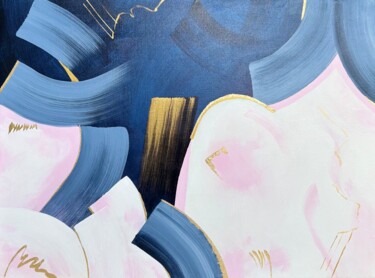 绘画 标题为“ZWISCHEN NACHT UND…” 由Antje Jahn, 原创艺术品, 丙烯 安装在木质担架架上