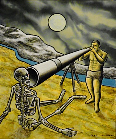 The Possibility of Being-towards-death – Part 2 (BT 262/263) "The Possibility of…" başlıklı Tablo Noël Van Hoof tarafından, Orijinal sanat, Suluboya