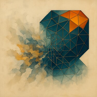 Systemic Aesthetics 数字艺术 标题为“Systemic Aesthetics” 由Alberto Capitani, 原创艺术品, AI生成的图像