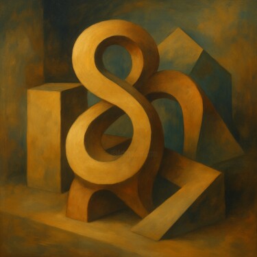 Digital Arts titled "The Generative Loop" by Alberto Capitani, Original Artwork, AI generated image