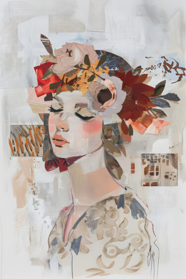 数字艺术 标题为“She Who Dwells Amon…” 由Miriam-Feyga Bunimovich, 原创艺术品, 数字油画