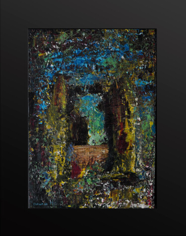 绘画 标题为“The Doors” 由Jacques Tararan, 原创艺术品, 丙烯 安装在木板上