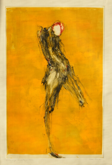 Printmaking titled "Ita" by Corinne Cesca, Original Artwork, Monotype