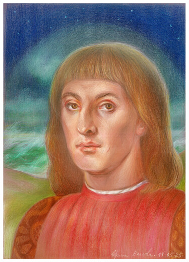 Zeichnungen mit dem Titel "The Tempest by Shak…" von Irene Vlassova, Original-Kunstwerk, Bleistift