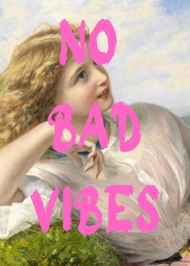 Digital Arts titled "Positivity Through…" by Chun Yu Guan, Original Artwork, AI generated image Mounted on Cardboard