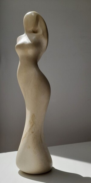 'In Absentia' Escultura titulada "'In Absentia'" por Clark Camilleri, Obra de arte original, Piedra