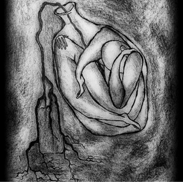 "birth Matter" başlıklı Tablo Niloofar Valizadeh tarafından, Orijinal sanat, Kalem
