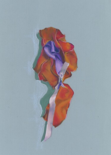 "Triple Knotted Two" başlıklı Resim Kristine Facchetti tarafından, Orijinal sanat, Pastel