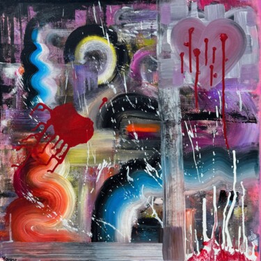 绘画 标题为“Sentimental” 由Yavasy, 原创艺术品, 丙烯