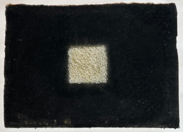 Painting titled "Cuboid 1" by Birgit Karg, Original Artwork, Charcoal
