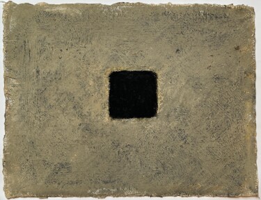 Schilderij getiteld "Cuboid 4" door Birgit Karg, Origineel Kunstwerk, Gouache