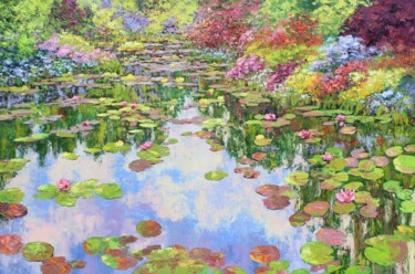 "Garden In The Sky" başlıklı Tablo Kristen Olson Stone tarafından, Orijinal sanat, Petrol