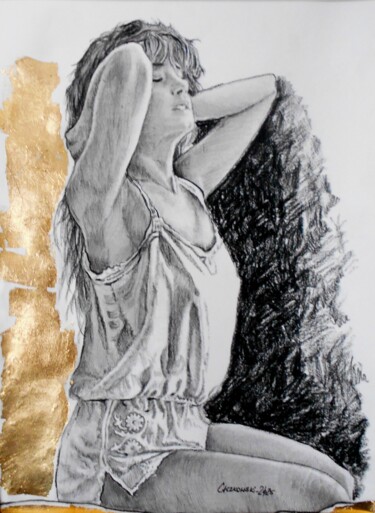 "Poranek" başlıklı Tablo Leszek Gaczkowski tarafından, Orijinal sanat, Kalem
