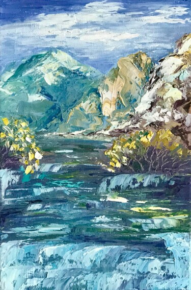 Morning in mountains