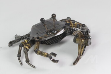 雕塑 标题为“Fiddler Crab” 由Simon Saronni, 原创艺术品, 金属