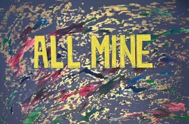绘画 标题为“All mine” 由Anna Gabo, 原创艺术品, 丙烯 安装在木板上