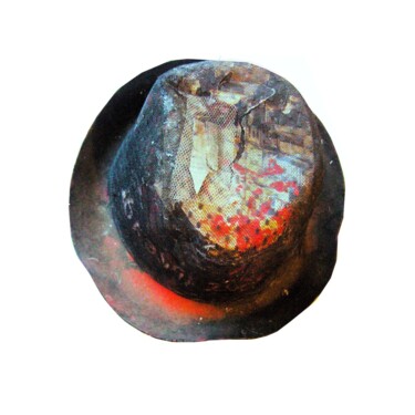 Sculpture intitulée "HAT & PERA - Novemb…" par Göknil Gümüş Sungurtekin, Œuvre d'art originale, Huile