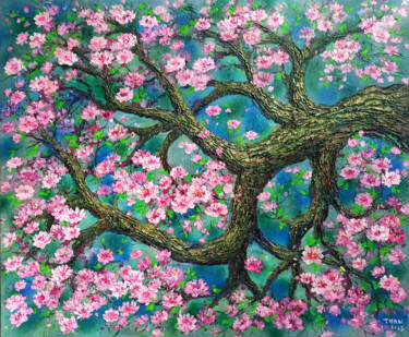 绘画 标题为“Spring  day 2” 由Anh  Tuan Le, 原创艺术品, 丙烯