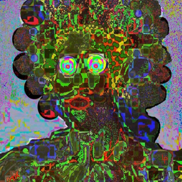 Arte digitale intitolato "A35 peinture numéri…" da Laurent Pradat, Opera d'arte originale, Pittura digitale