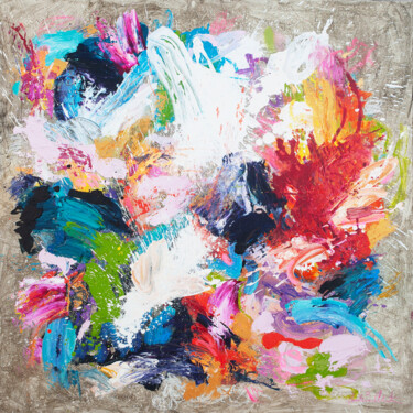 Peinture intitulée "Lumiere" par Carolina Alotus, Œuvre d'art originale, Acrylique